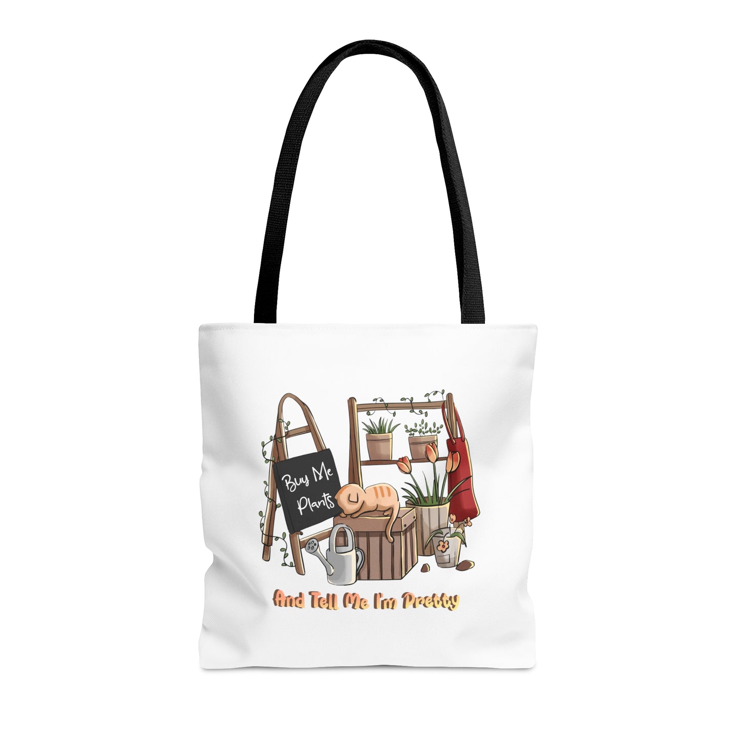 Buy Me Plants and Call Me Pretty Tote Bag Shopping Bag Reusable Tote Gardener Gift