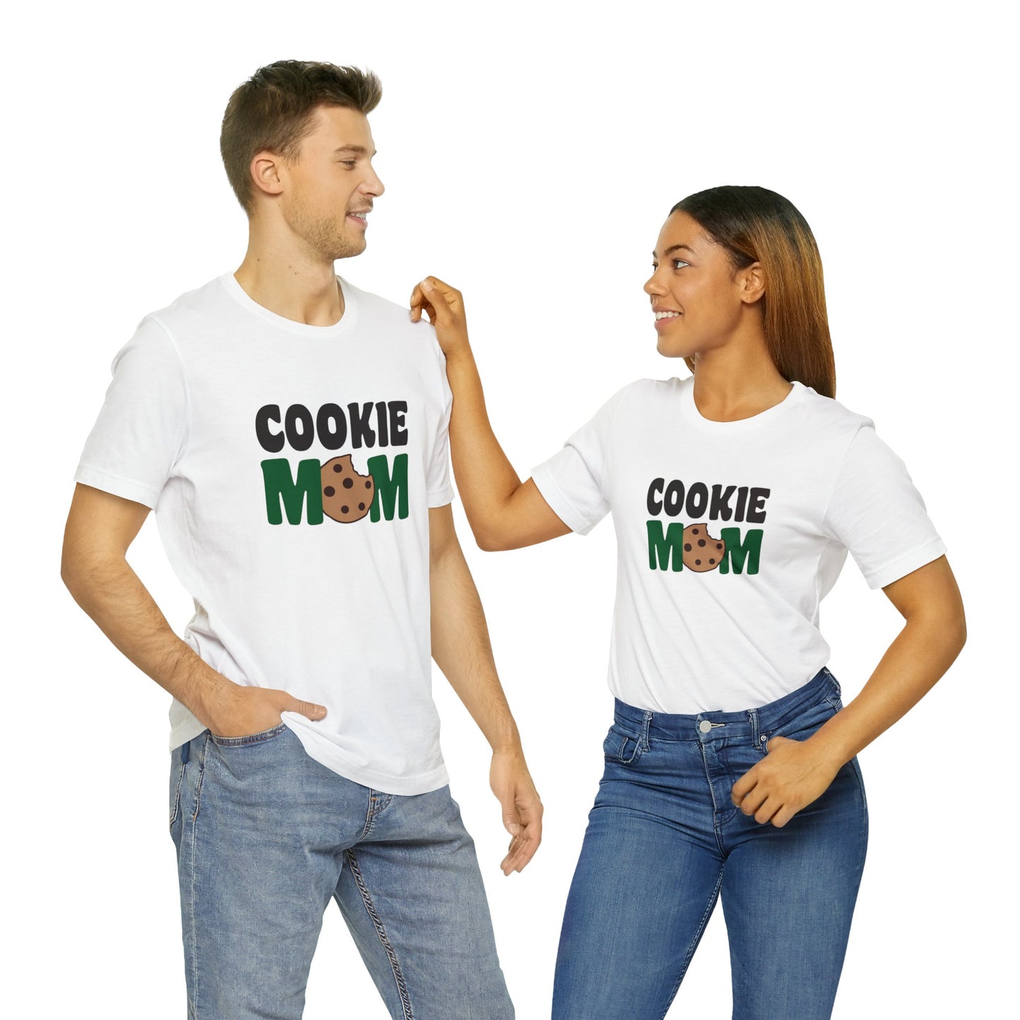 Cookie Mom  T Shirt Jersey Short Sleeve Tee Girl Scout