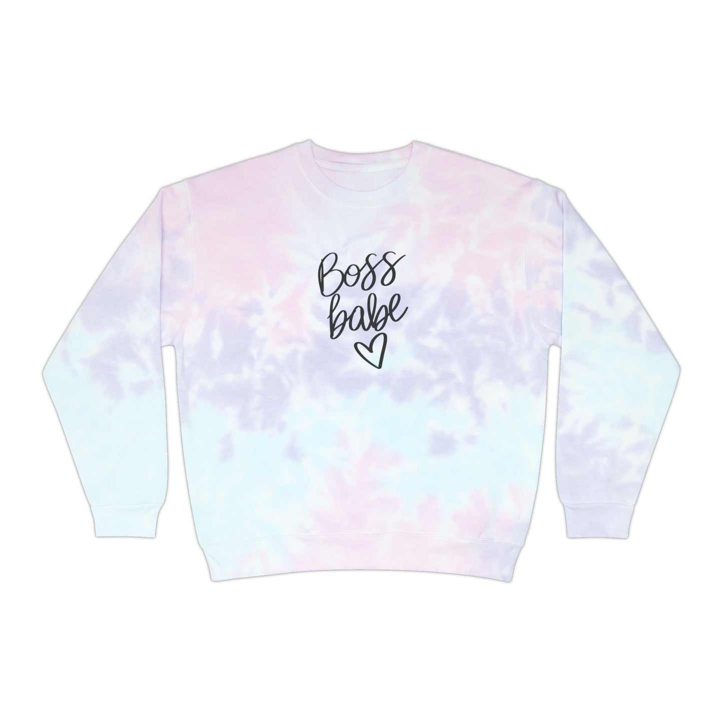 Boss Babe Unisex Tie-Dye Sweatshirt