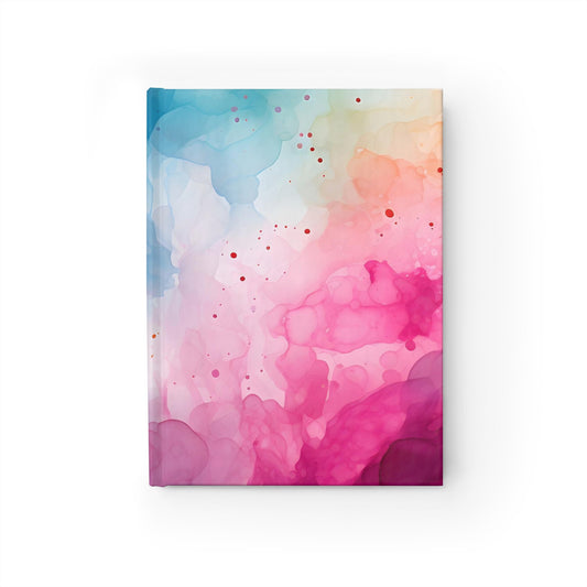 Alcohol Ink Unlined Notebook