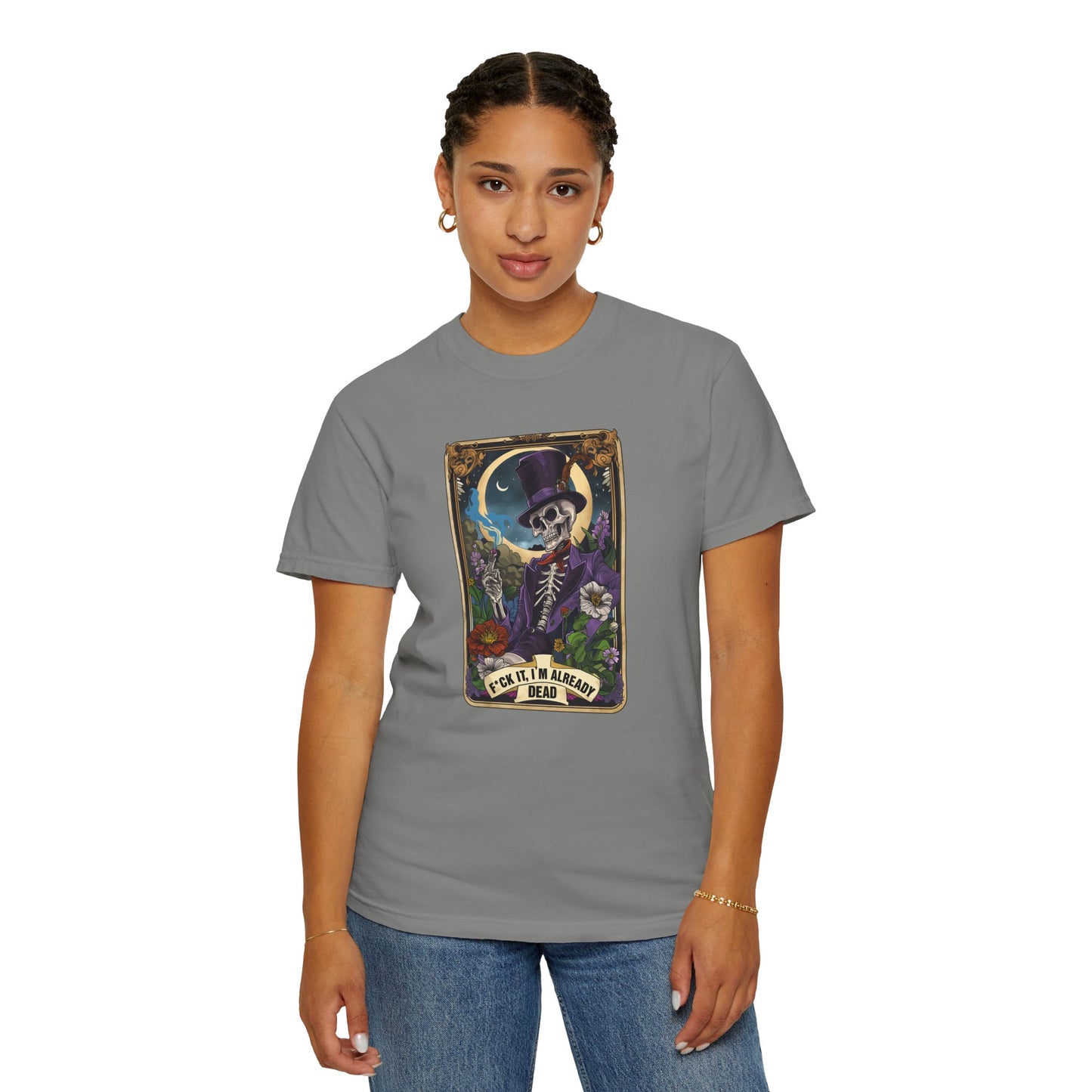 Funny Tarot Card Unisex T-shirt, Sarcastic Shirt, Hilarious Tee, Edgy Graphic Tee, Rebel Clothing, Unisex Graphic Tee