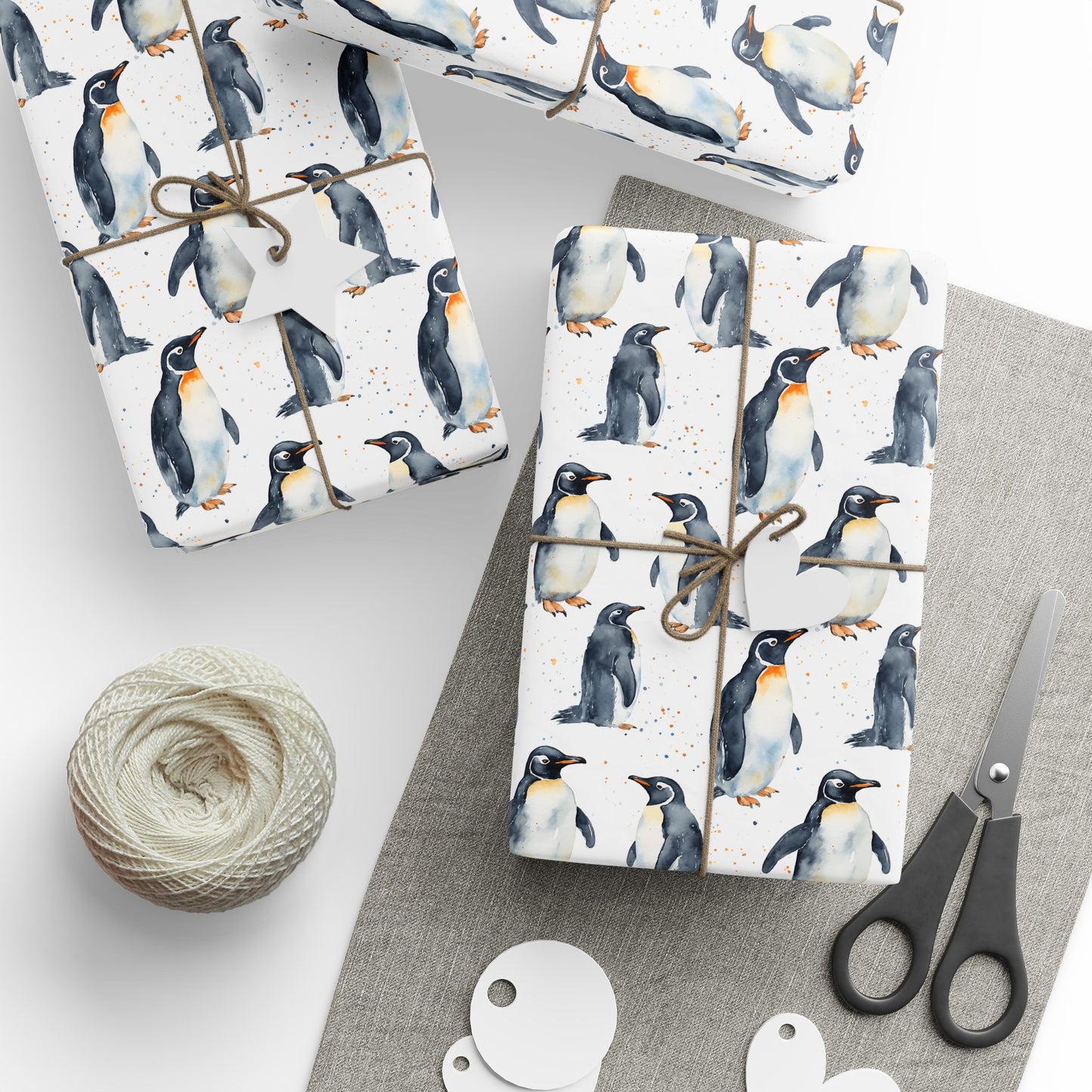 Penguin Gift Wrapping Papers