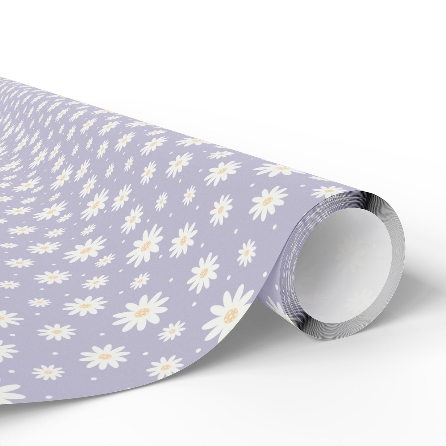 Daisy Wrapping Paper Purple Gift Wrap