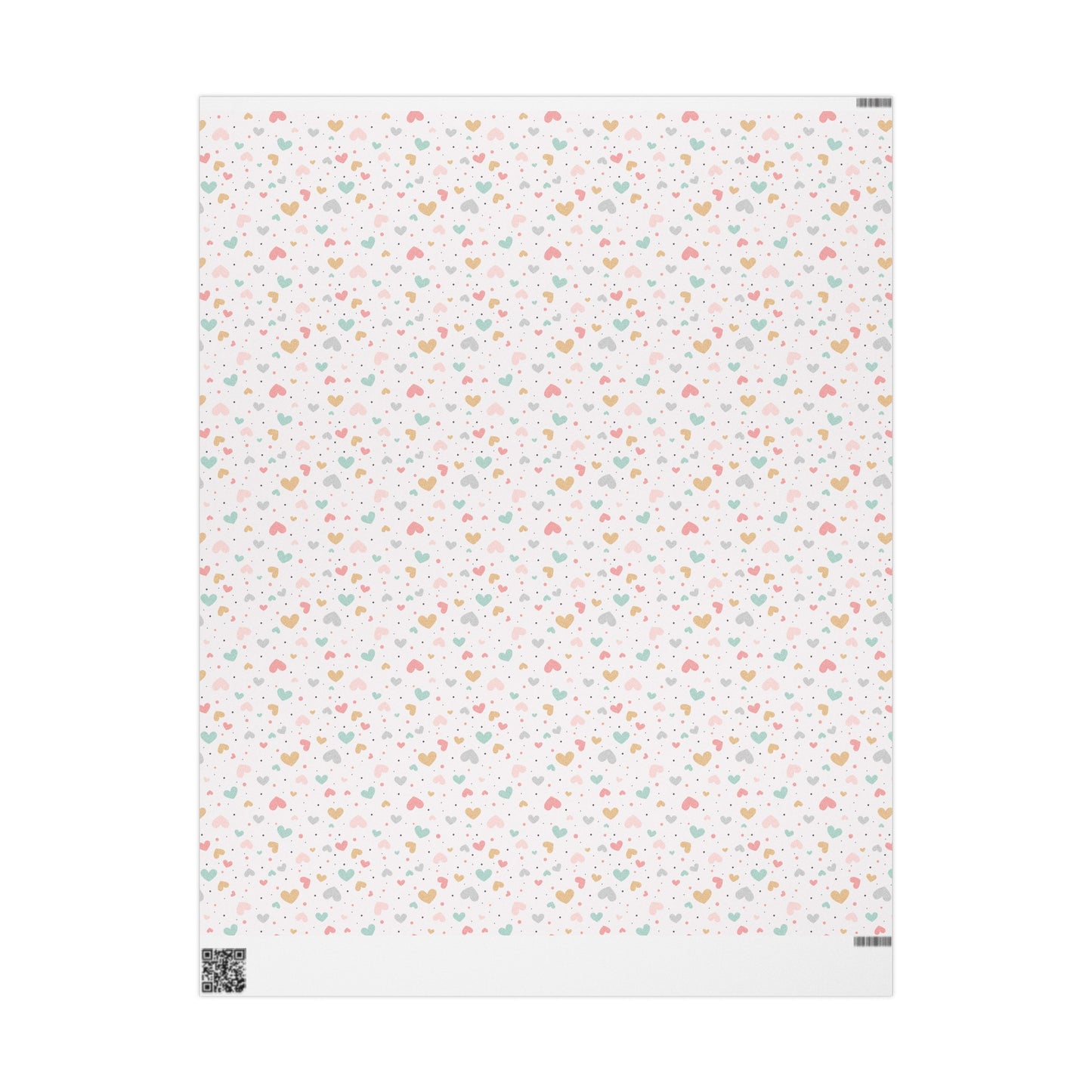 Pastel Heart Wrapping Paper