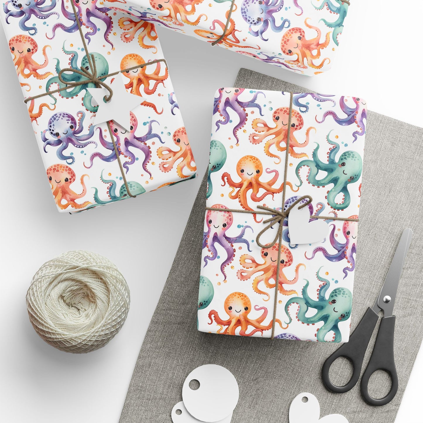 Octopus Wrapping Paper