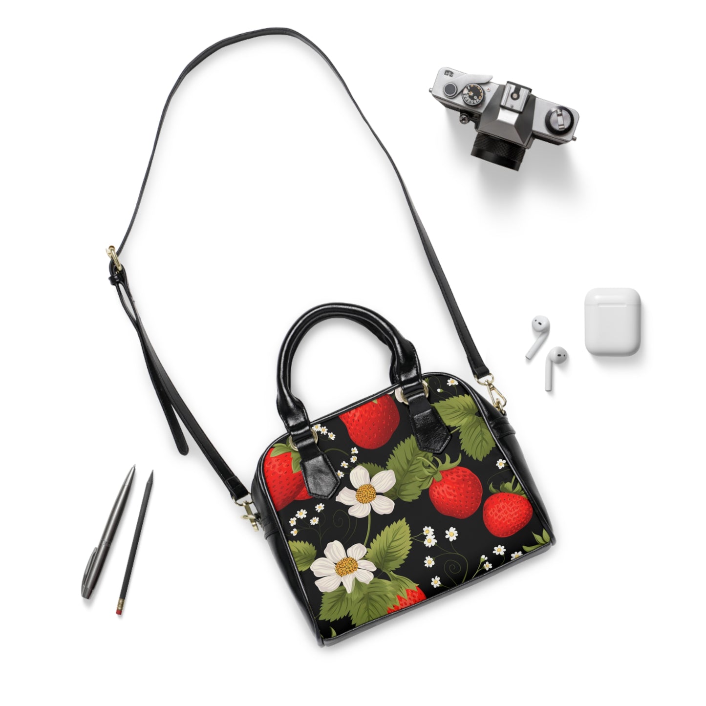 Strawberry Shoulder Handbag