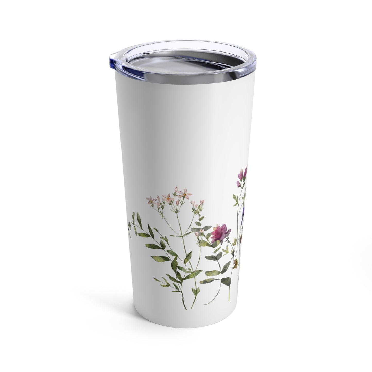 Botanical Flower Tumbler 20oz Gift for Mom Boho Tumbler Garden Tumbler