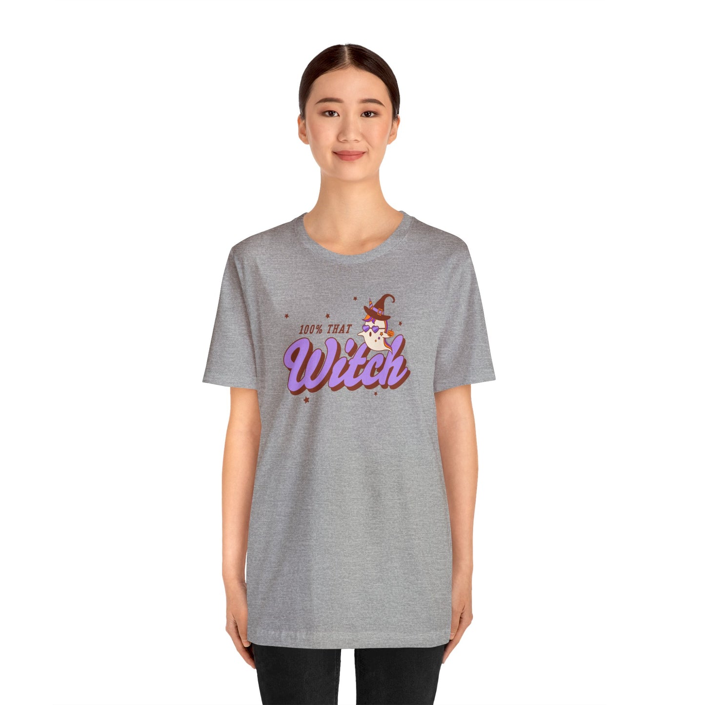 100 % That Witch Vibes Unisex Jersey Short Sleeve T-Shirt