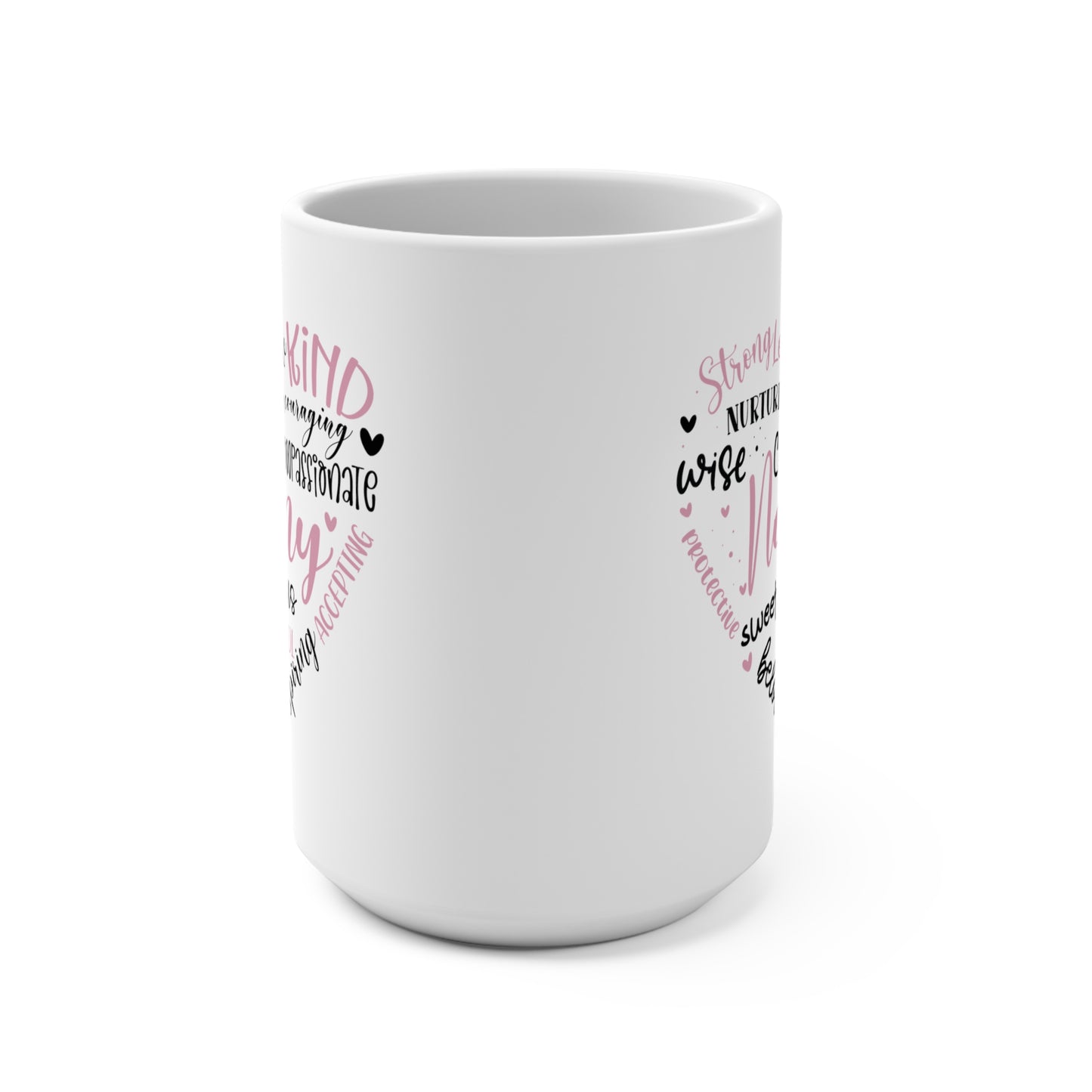 Nanny Heart Mug 15oz