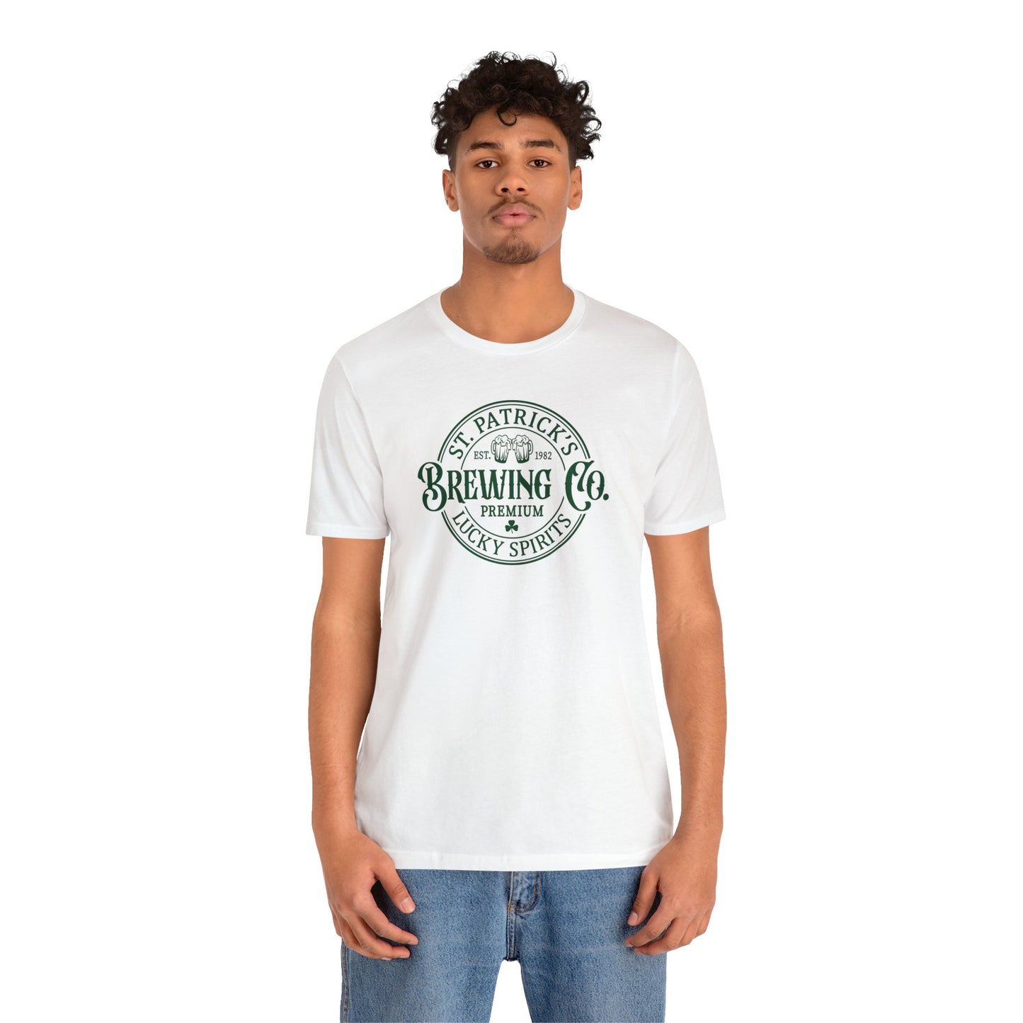 St Patrick's Day Shirt Unisex Jersey Short Sleeve Tee T-Shirt Outdoors Shirt St Paddys Day Shirt