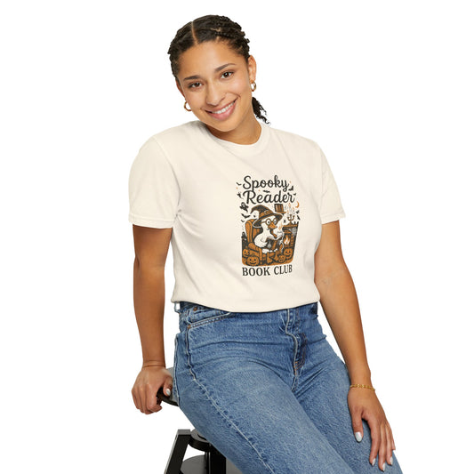 Spooky Goose Reading T-Shirt