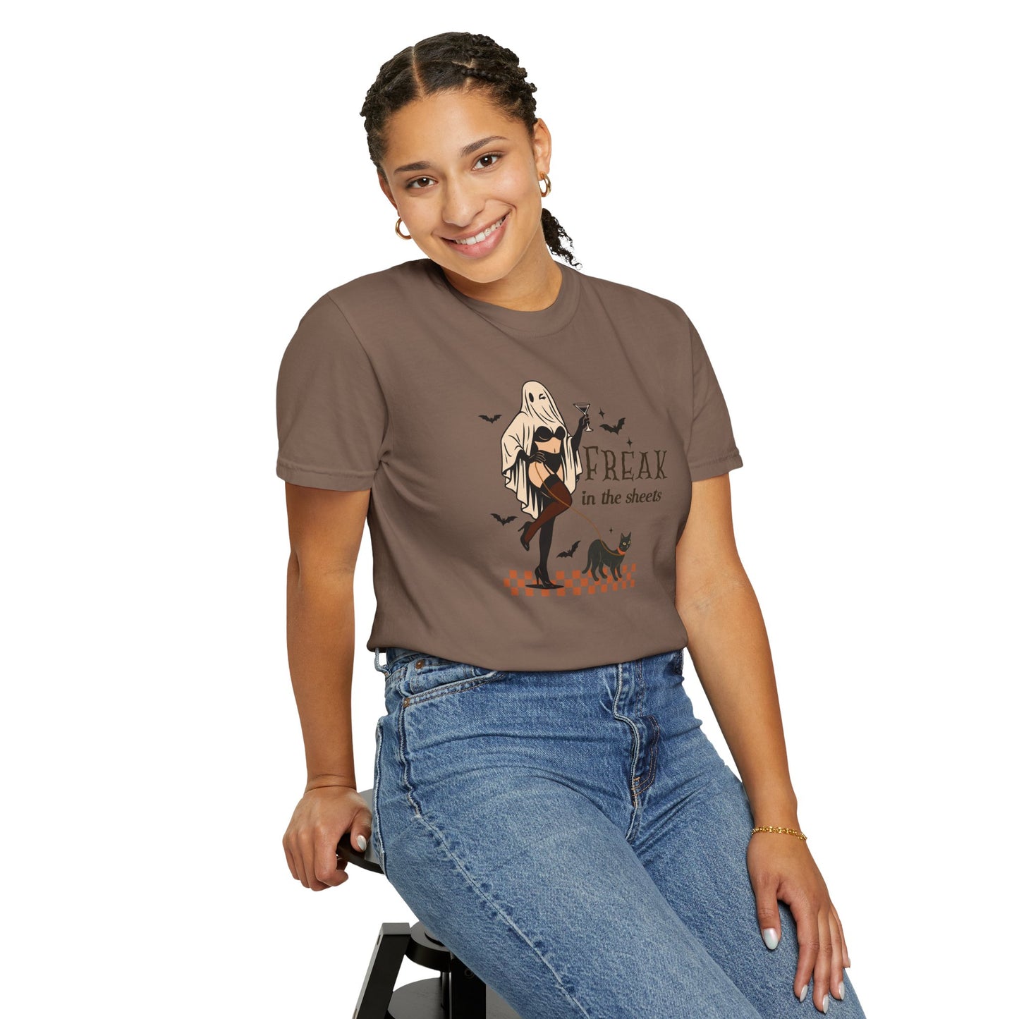 Ghostly Unisex T-shirt with Sexy Ghost Design