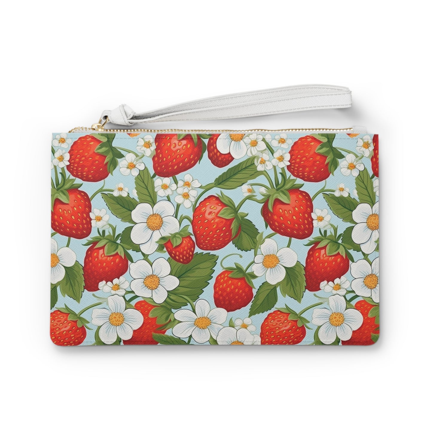 Strawberries Clutch Bag