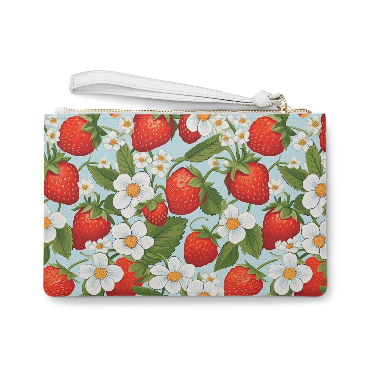 Strawberries Clutch Bag