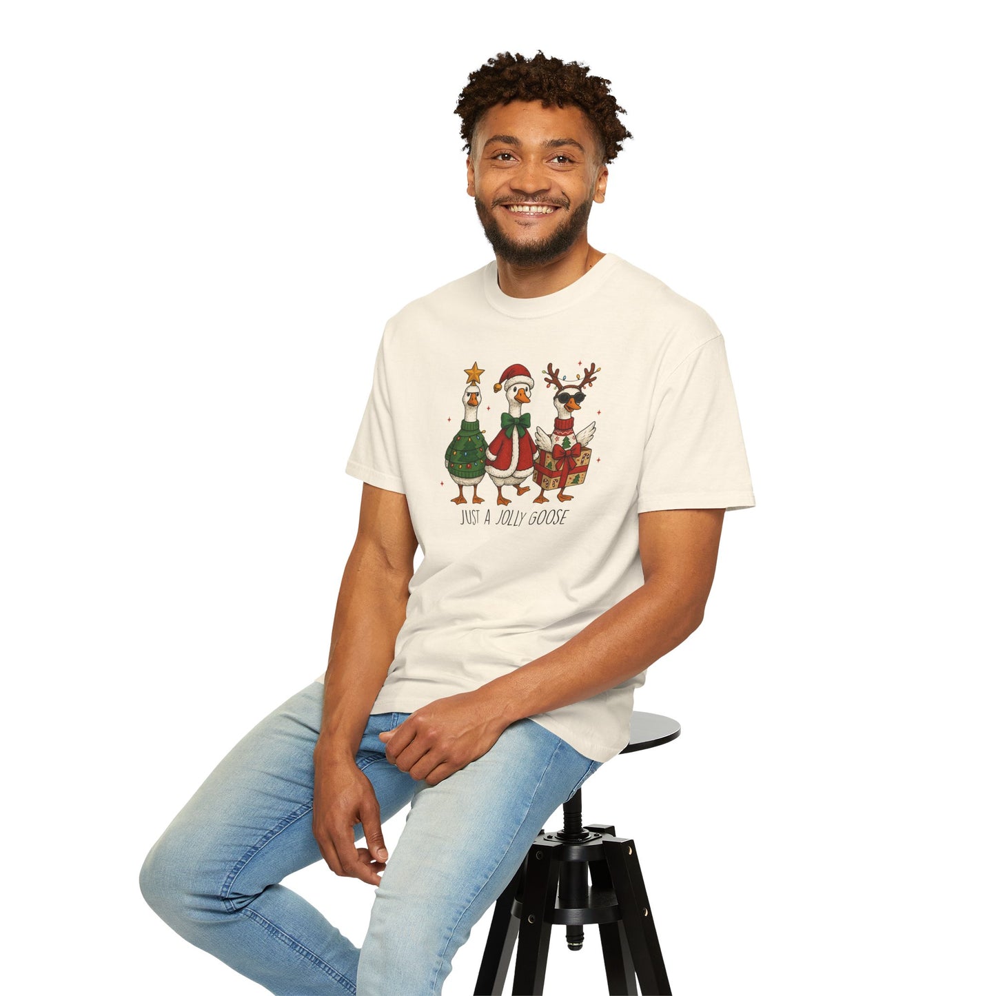 Funny Jolly Goose Christmas T-Shirt