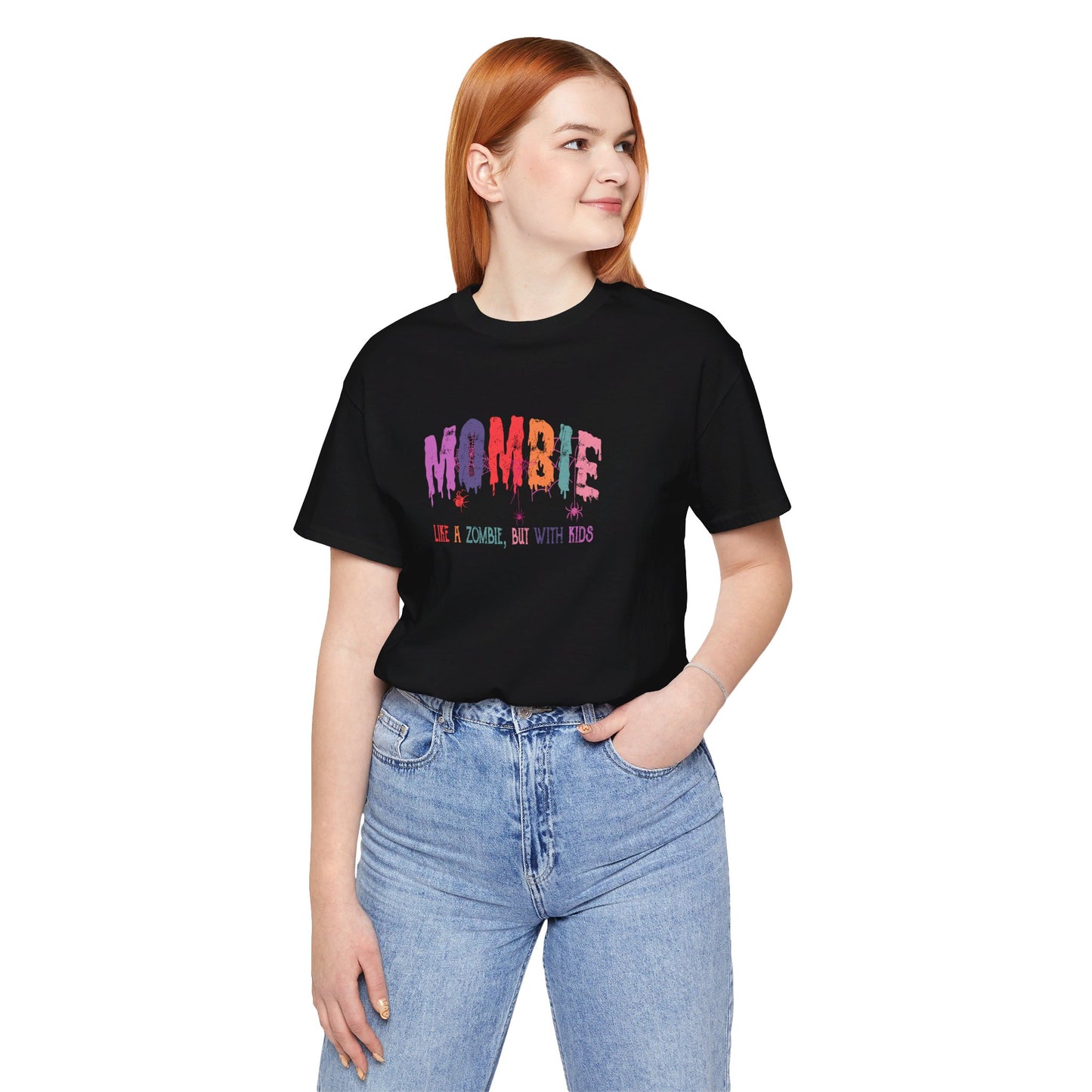 Mombie Unisex Jersey Short Sleeve Tee Halloween Shirt Funny Shirt