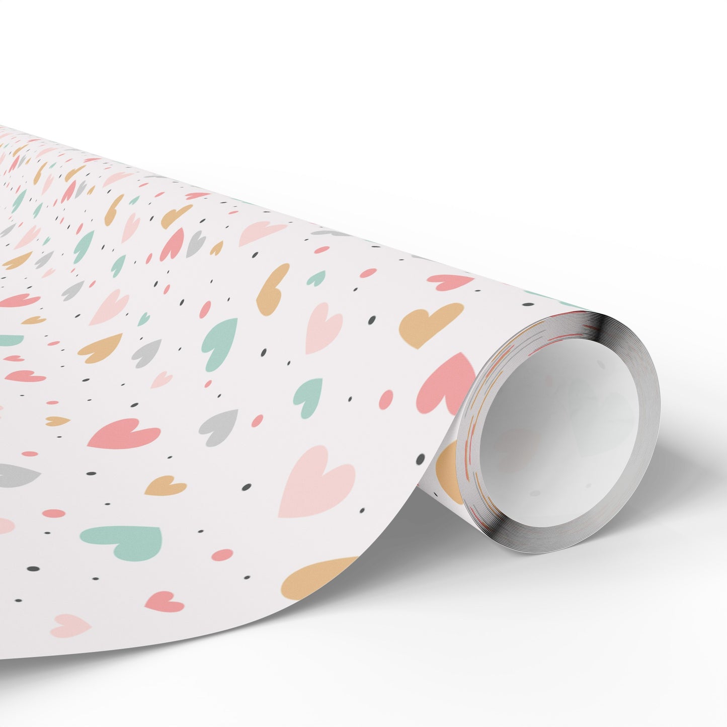 Pastel Heart Wrapping Paper