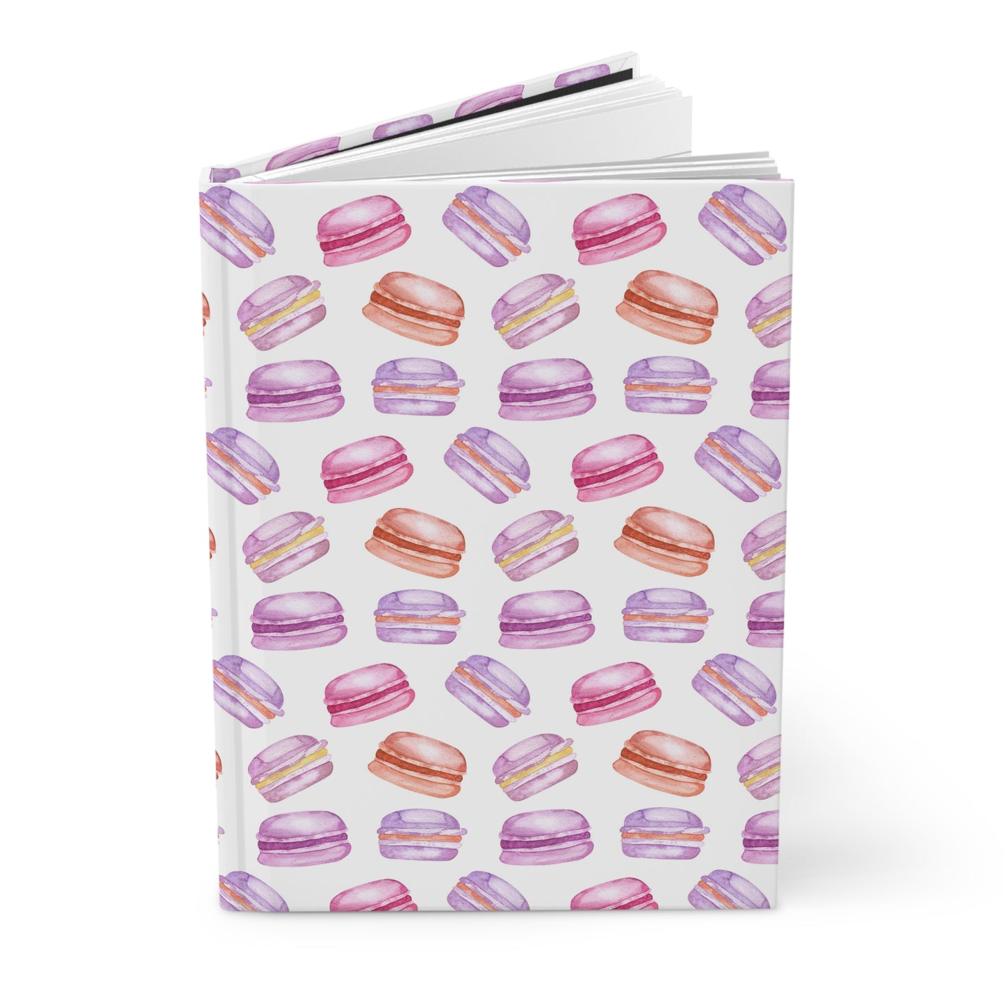 Macaroons Hardcover Journal Matte Notebook