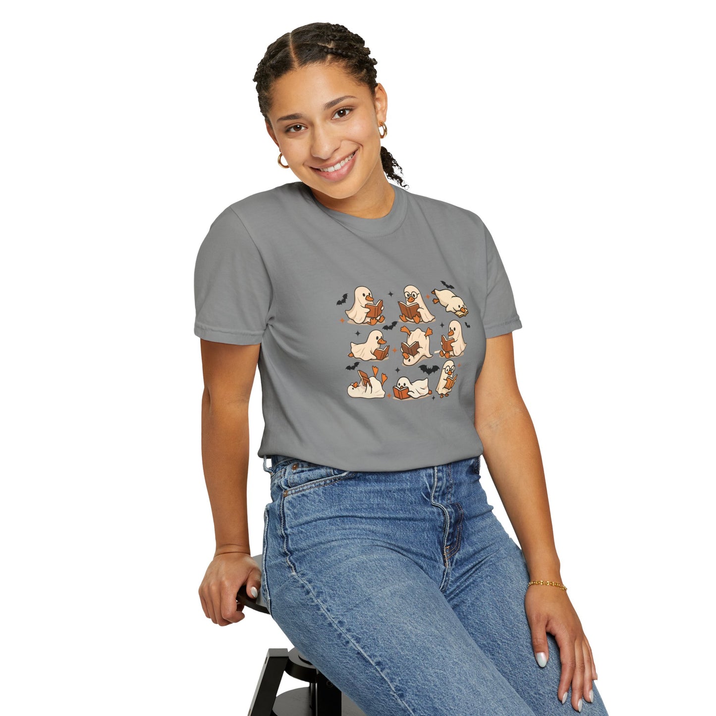 Ghostly Goose Bookish T-shirt
