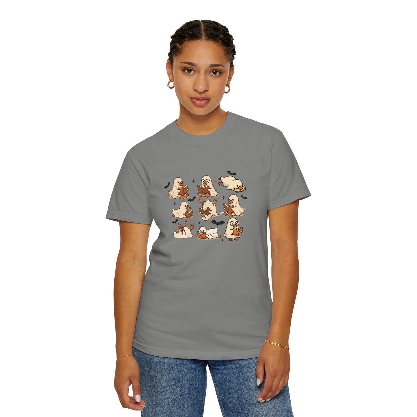 Ghostly Goose Bookish T-shirt