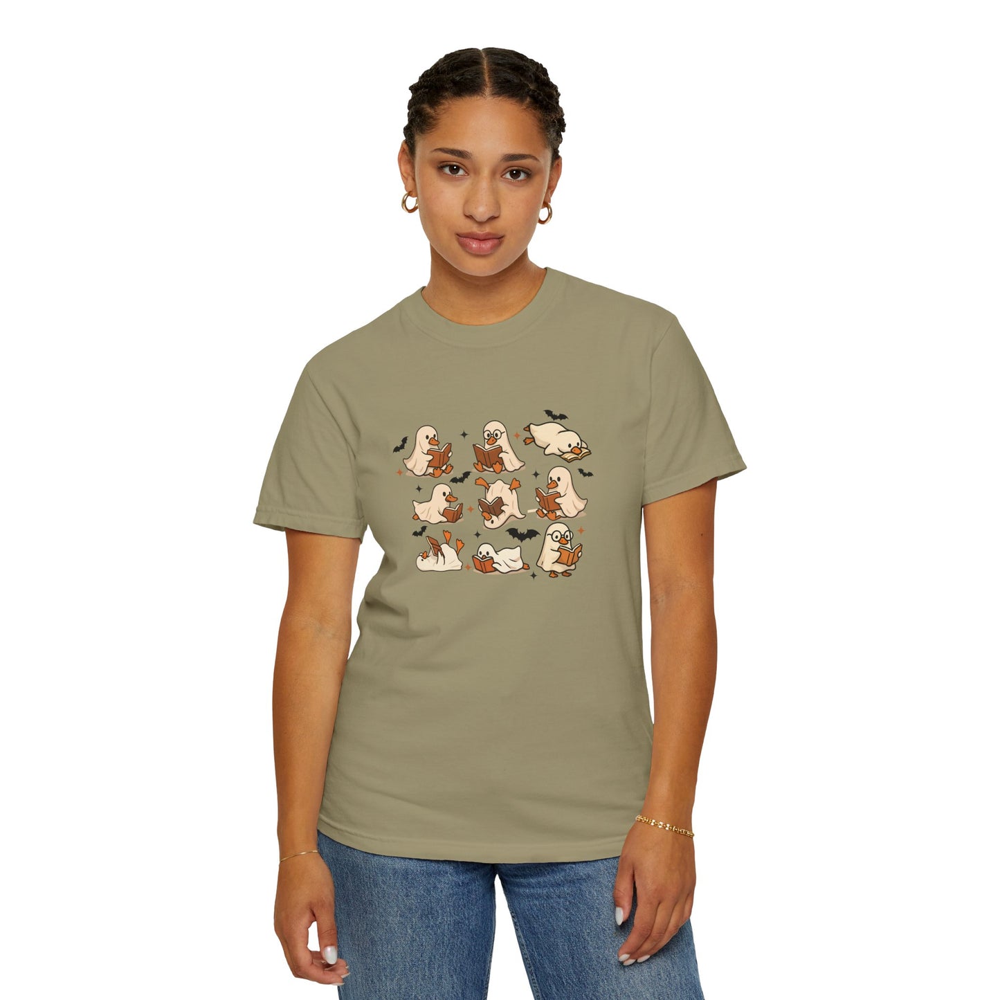 Ghostly Goose Bookish T-shirt