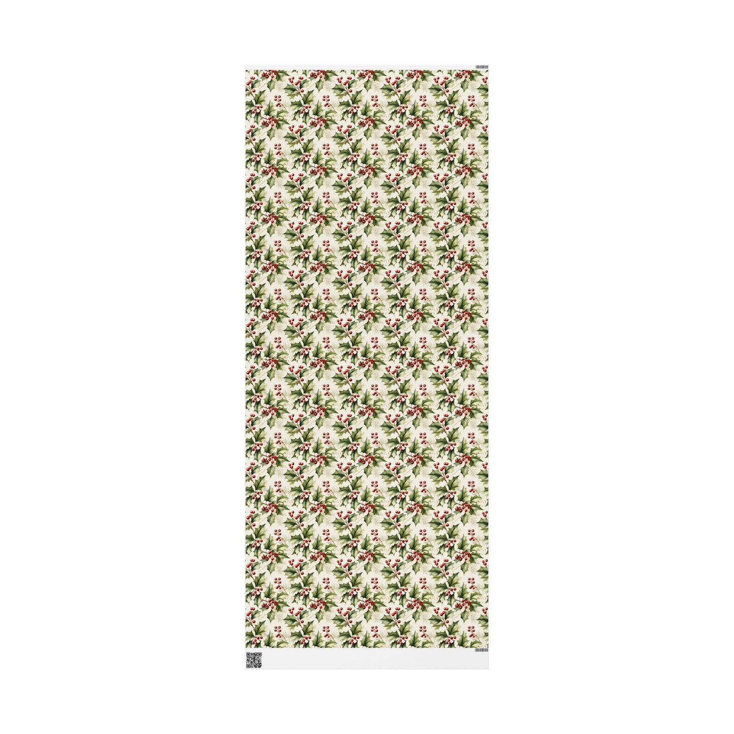 Christmas Gift Wrapping Paper Holly Holiday Wrapping Paper Christmas Gift Wrapping Paper Christmas Holly Paper