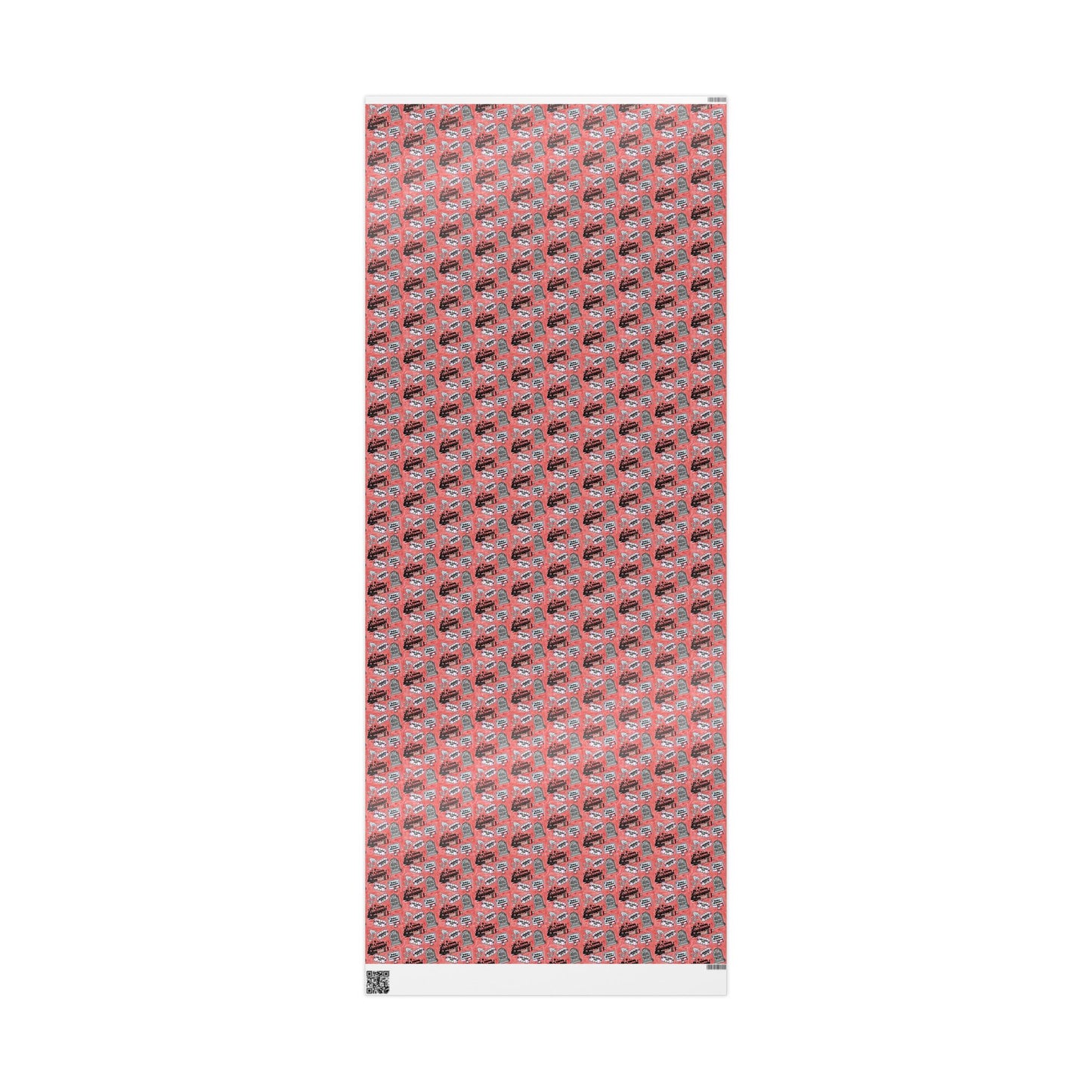 Wrapping Paper - Fun True Crime Hand Drawn Design