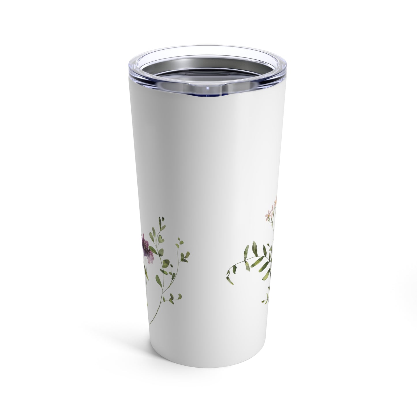 Botanical Flower Tumbler 20oz Gift for Mom Boho Tumbler Garden Tumbler