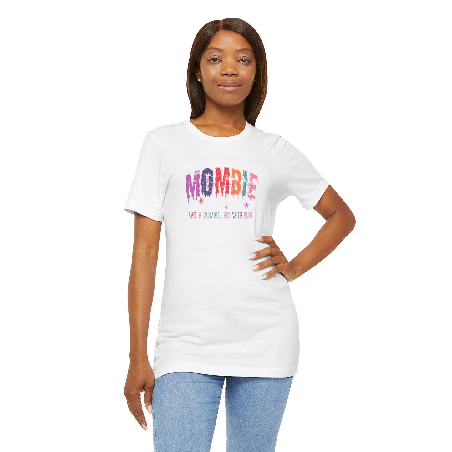 Mombie Unisex Jersey Short Sleeve Tee Halloween Shirt Funny Shirt