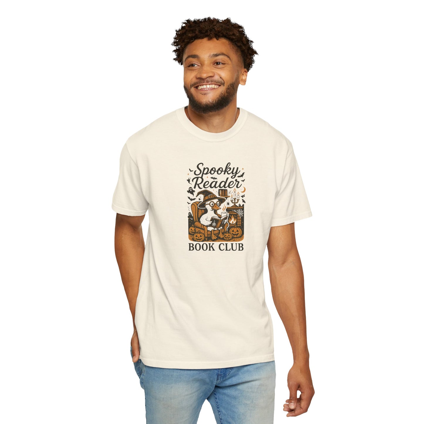 Spooky Goose Reading T-Shirt