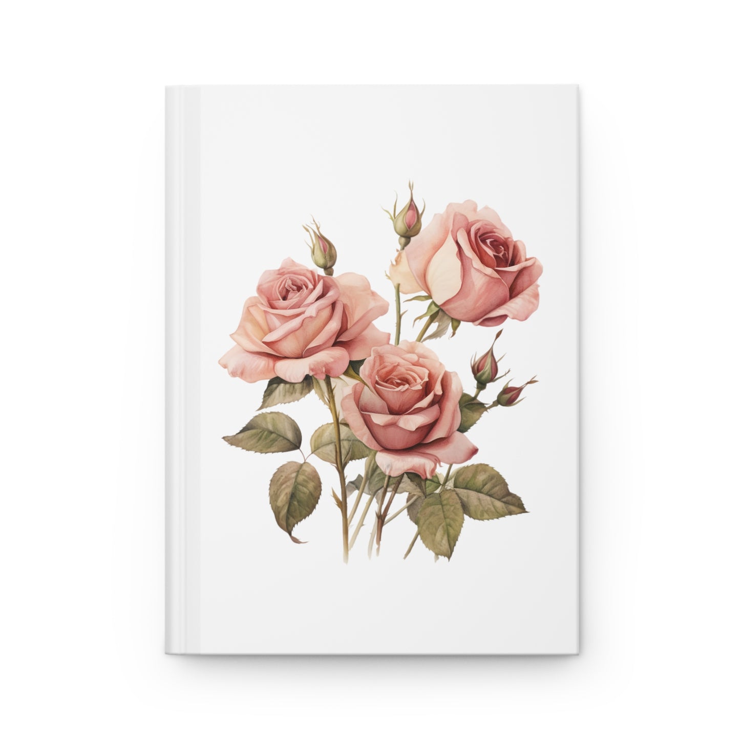 Roses Hardcover Journal Matte Notebook journal Garden Journal Dream journal Goal Journal Rose Journal