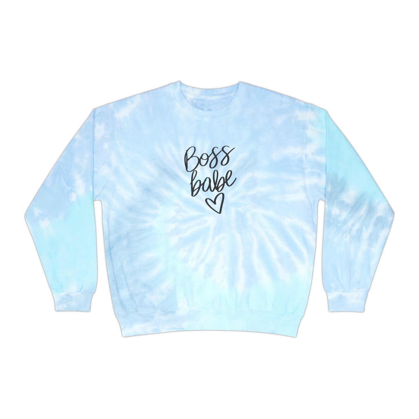 Boss Babe Unisex Tie-Dye Sweatshirt