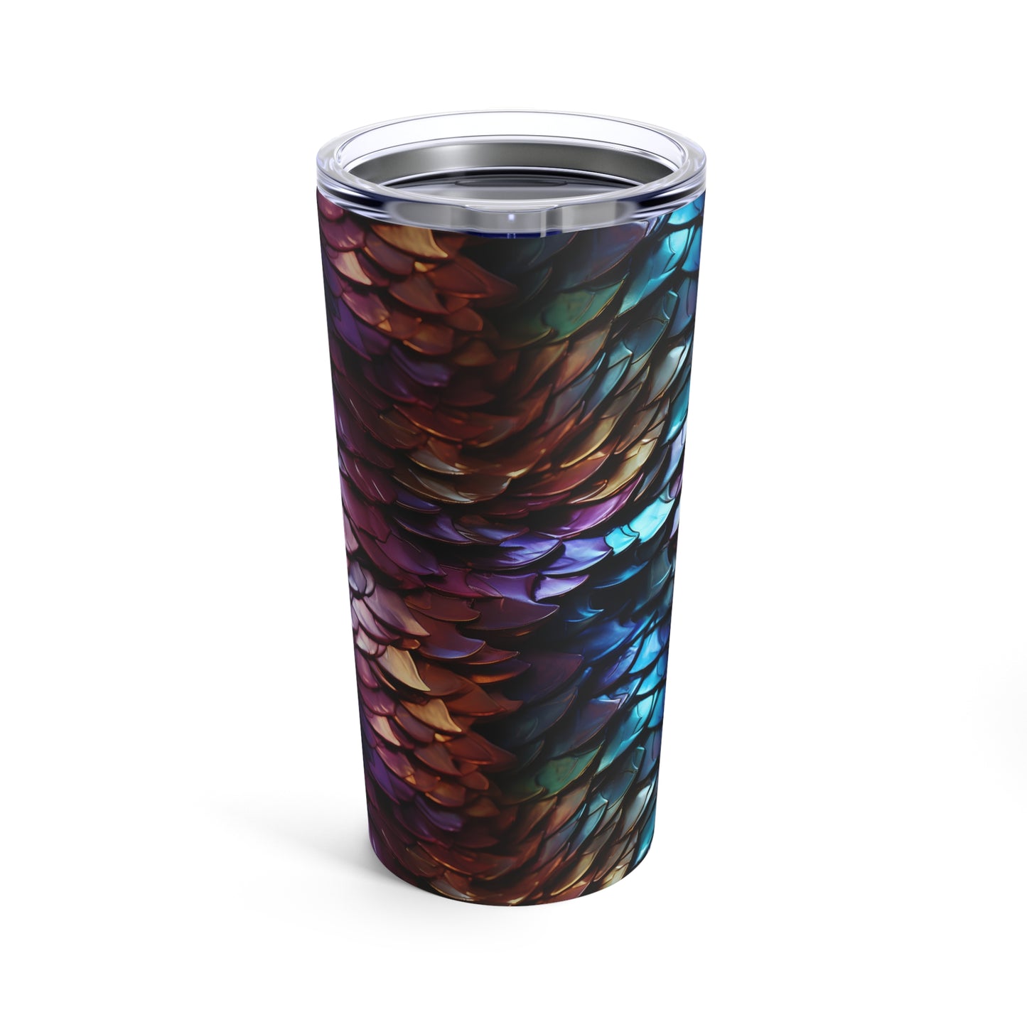 Rainbow Mermaid Scales Tumbler 20oz