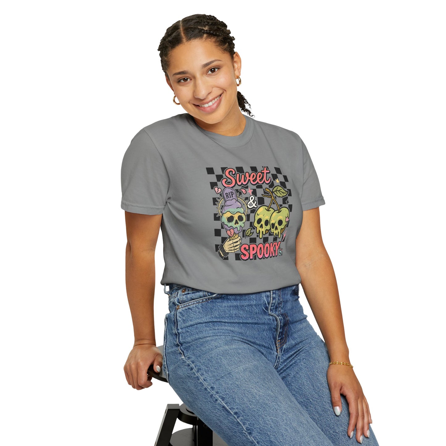 Skater Style Spooky Halloween T-shirt