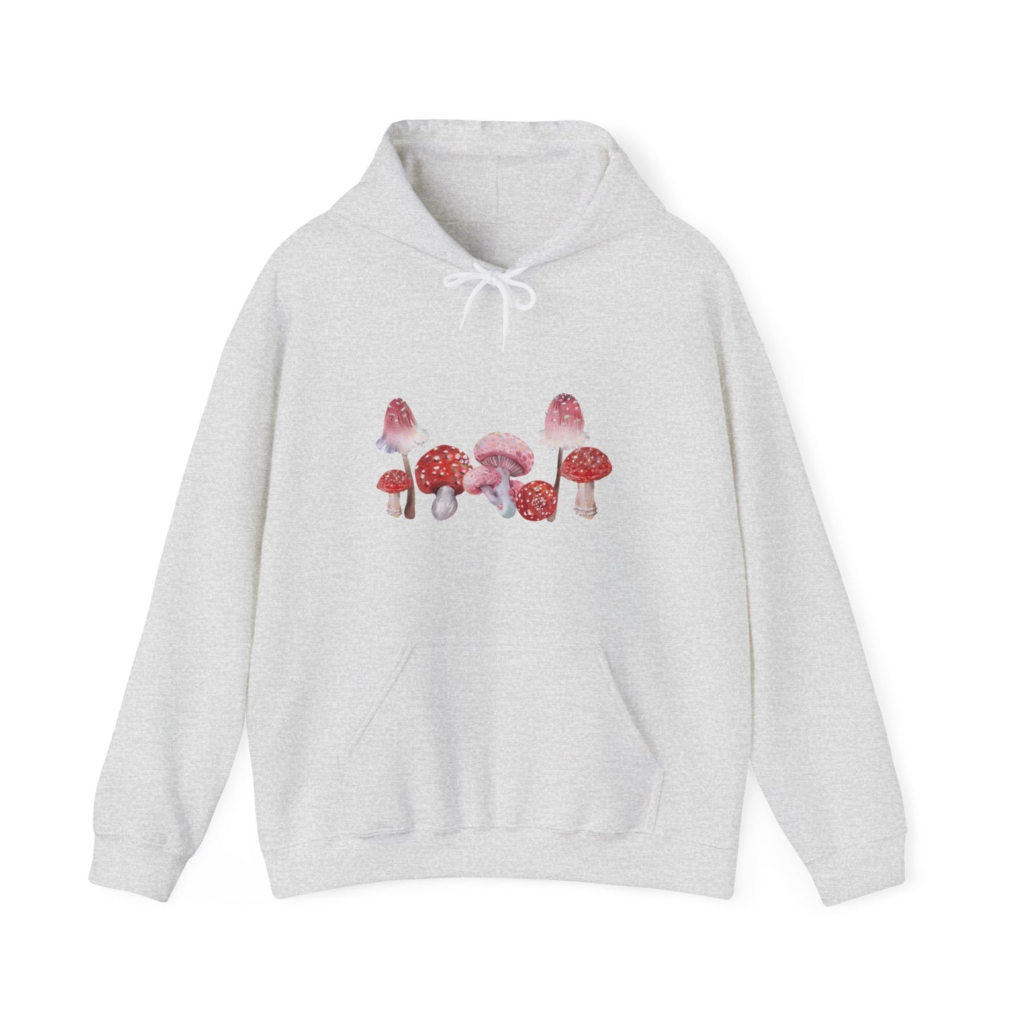 Unisex Watercolor Mushroom Heavy Blend Hooded Hoodie Sweatshirt