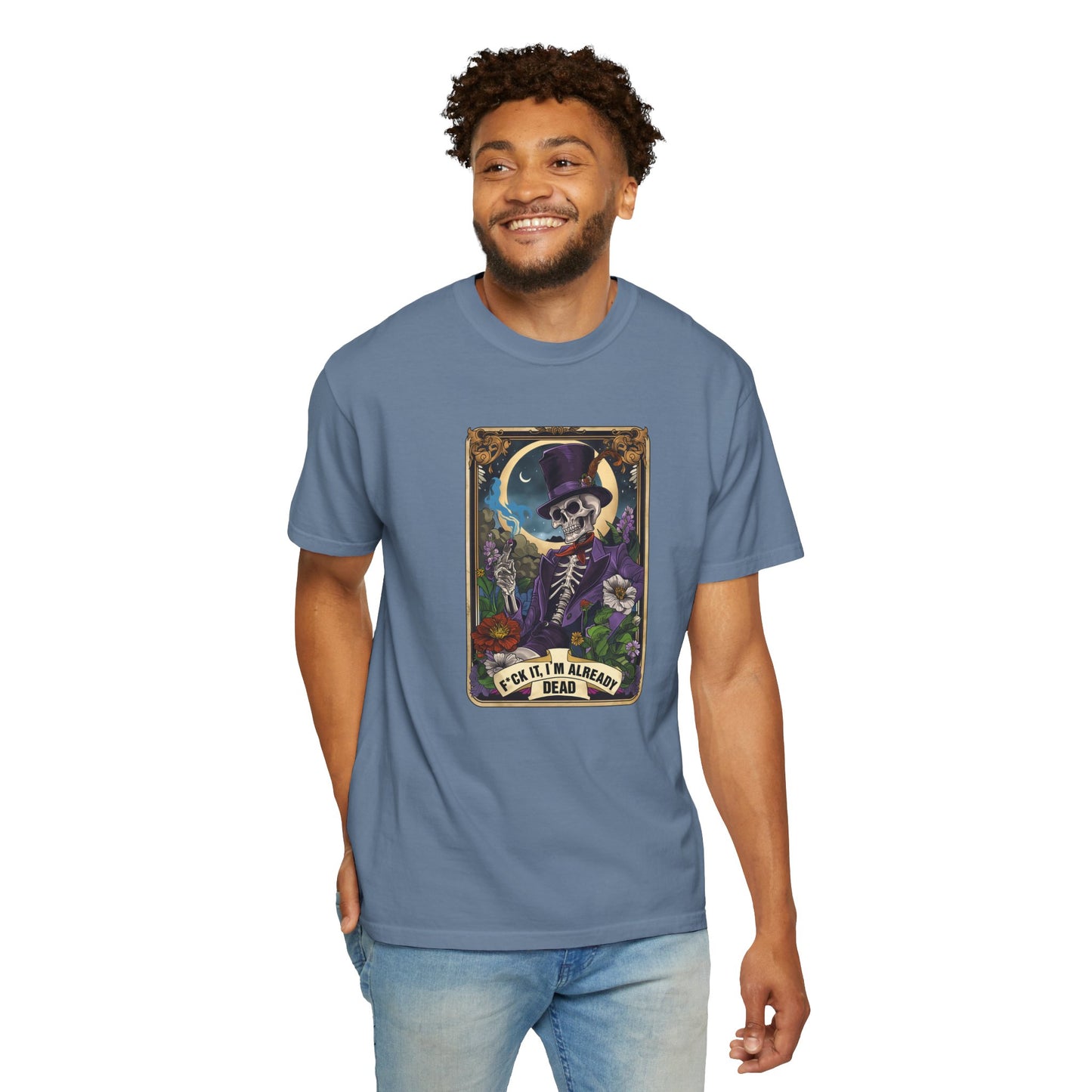 Funny Tarot Card Unisex T-shirt, Sarcastic Shirt, Hilarious Tee, Edgy Graphic Tee, Rebel Clothing, Unisex Graphic Tee