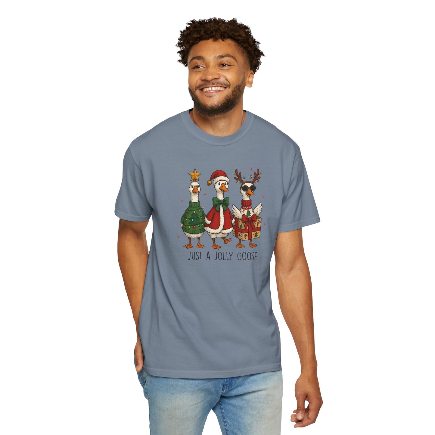 Funny Jolly Goose Christmas T-Shirt