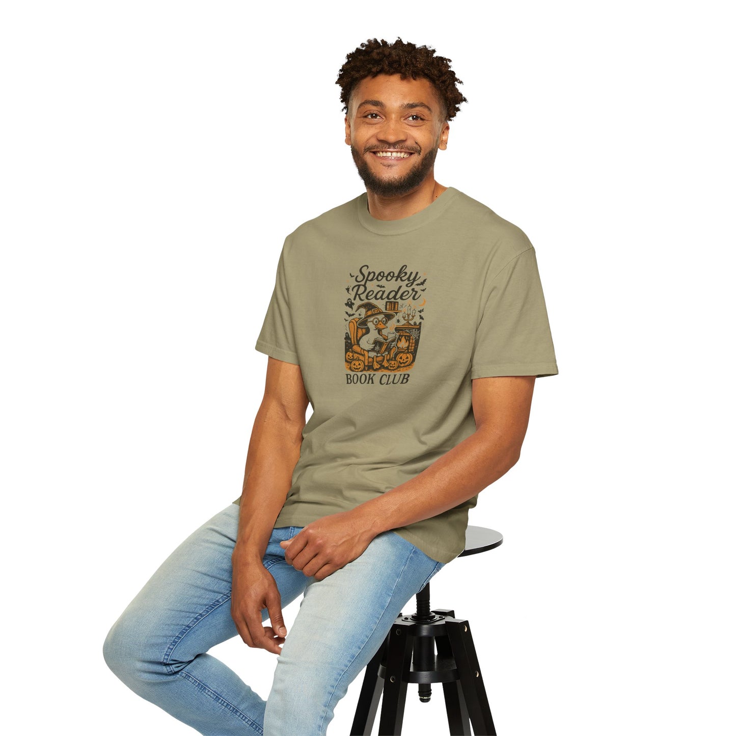 Spooky Goose Reading T-Shirt