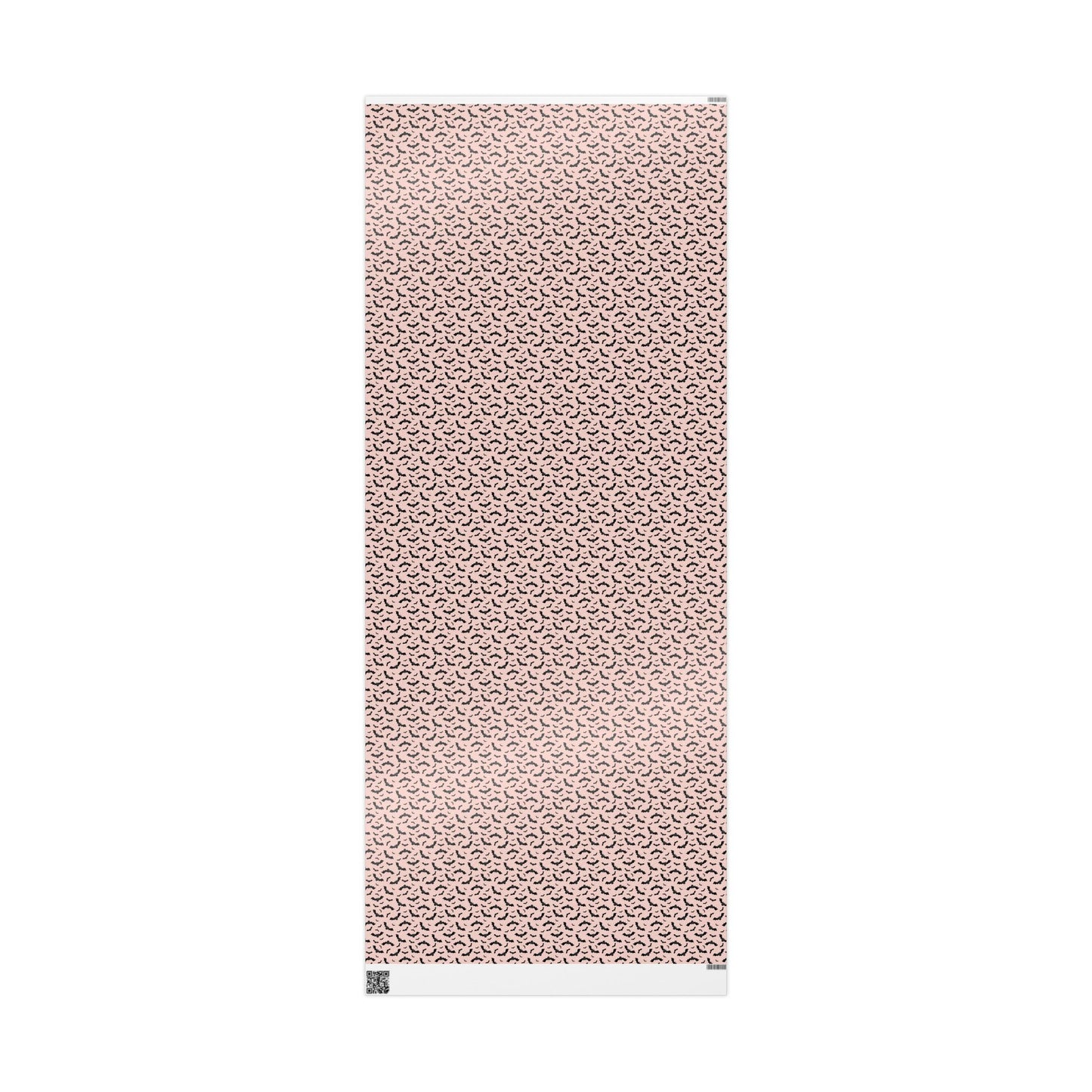 Wrapping Paper - Cute Bat with Pastel Pink Background - Halloween Spooky Gift Wrap