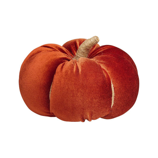 Lrg. Cinnamon Velvet Pumpkin