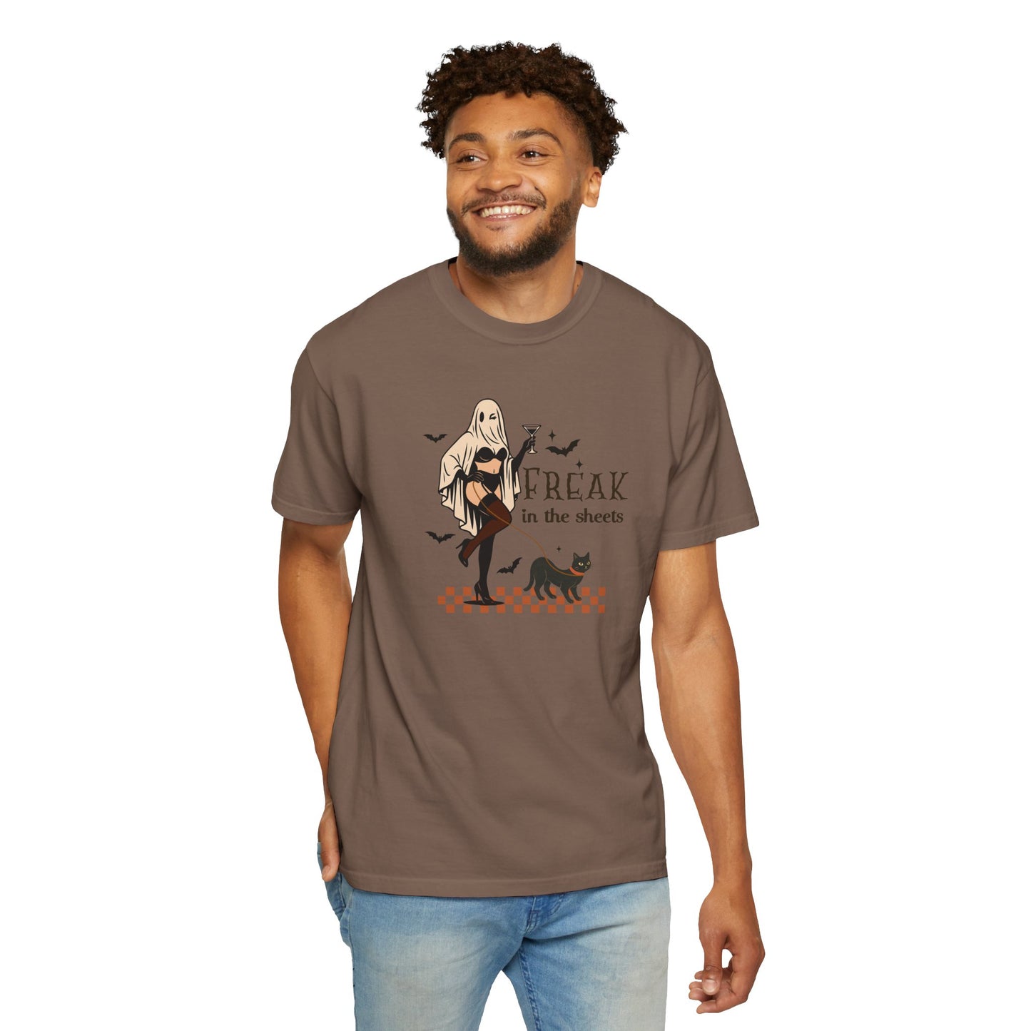 Ghostly Unisex T-shirt with Sexy Ghost Design