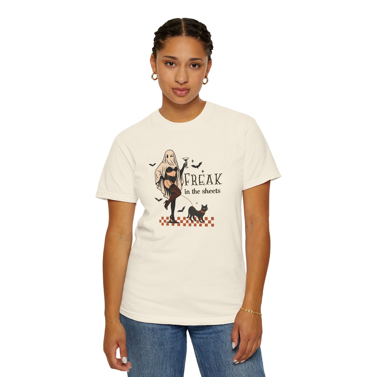 Ghostly Unisex T-shirt with Sexy Ghost Design