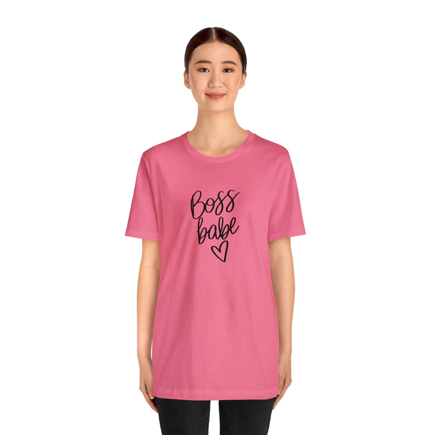 Boss Babe Unisex Jersey Short Sleeve Tee T-Shirt