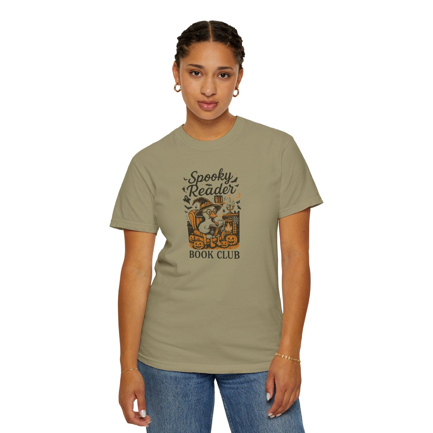 Spooky Goose Reading T-Shirt