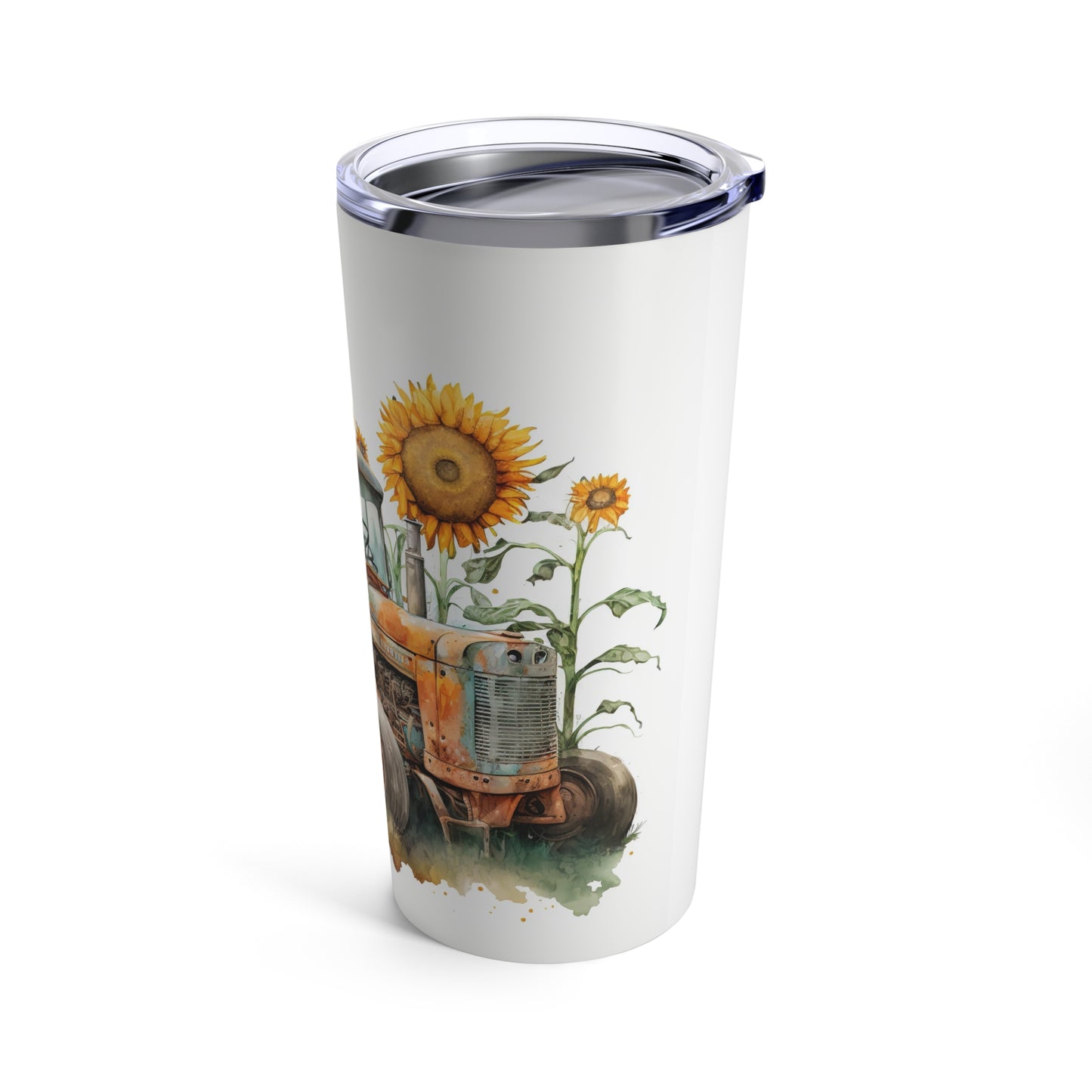 Old Farm Tractor Tumbler 20oz