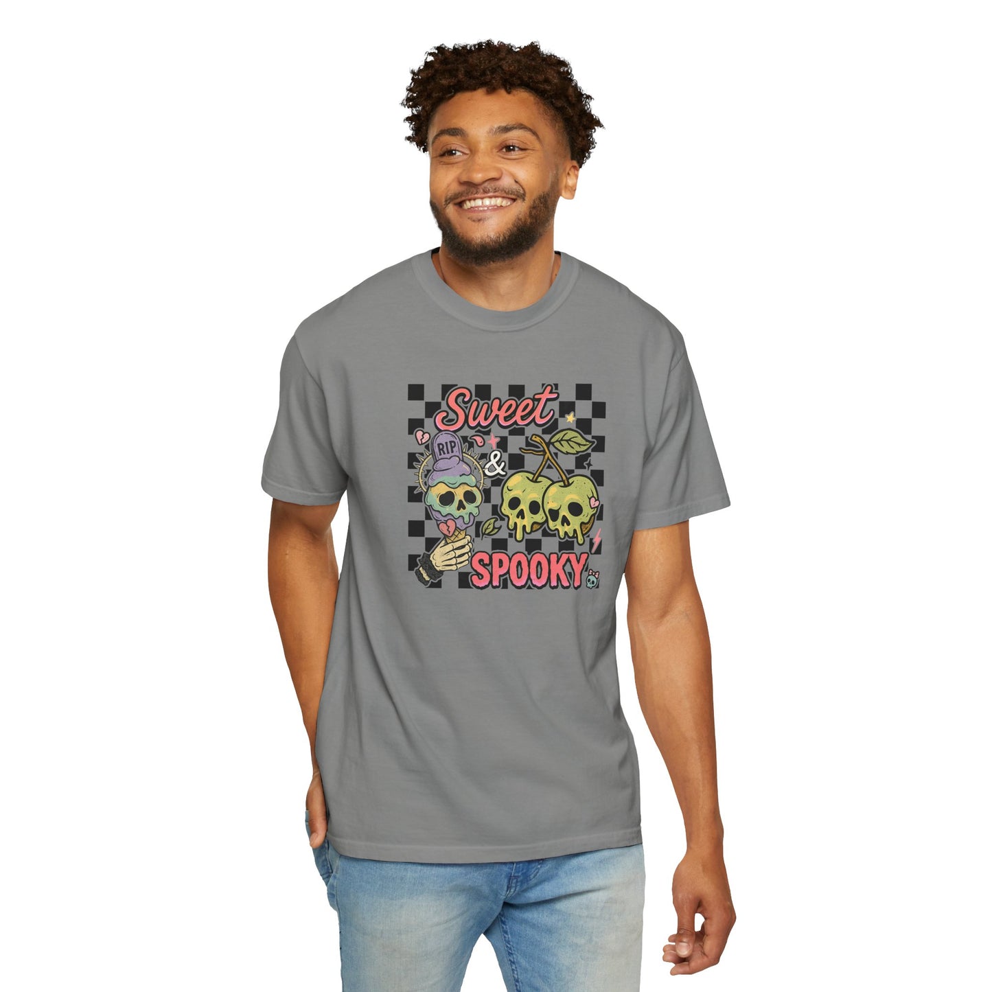 Skater Style Spooky Halloween T-shirt