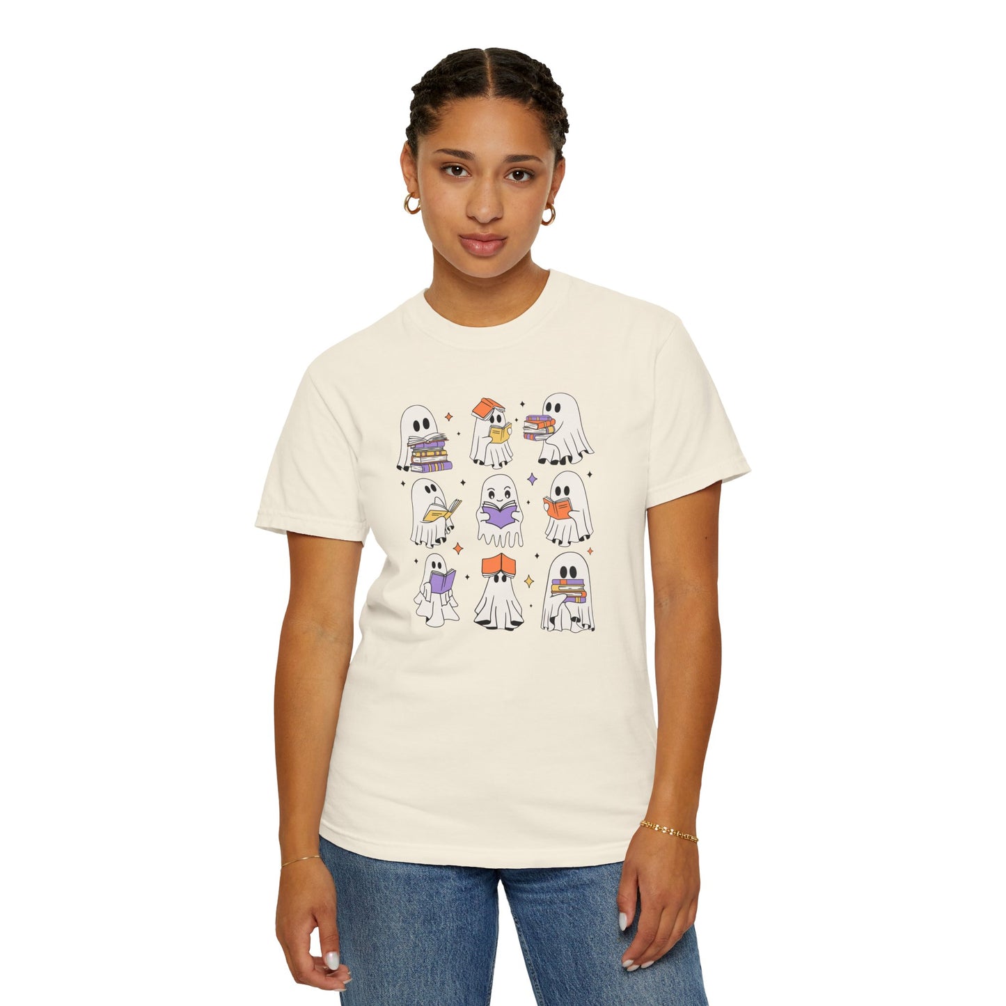 Ghostly Bookworm T-shirt