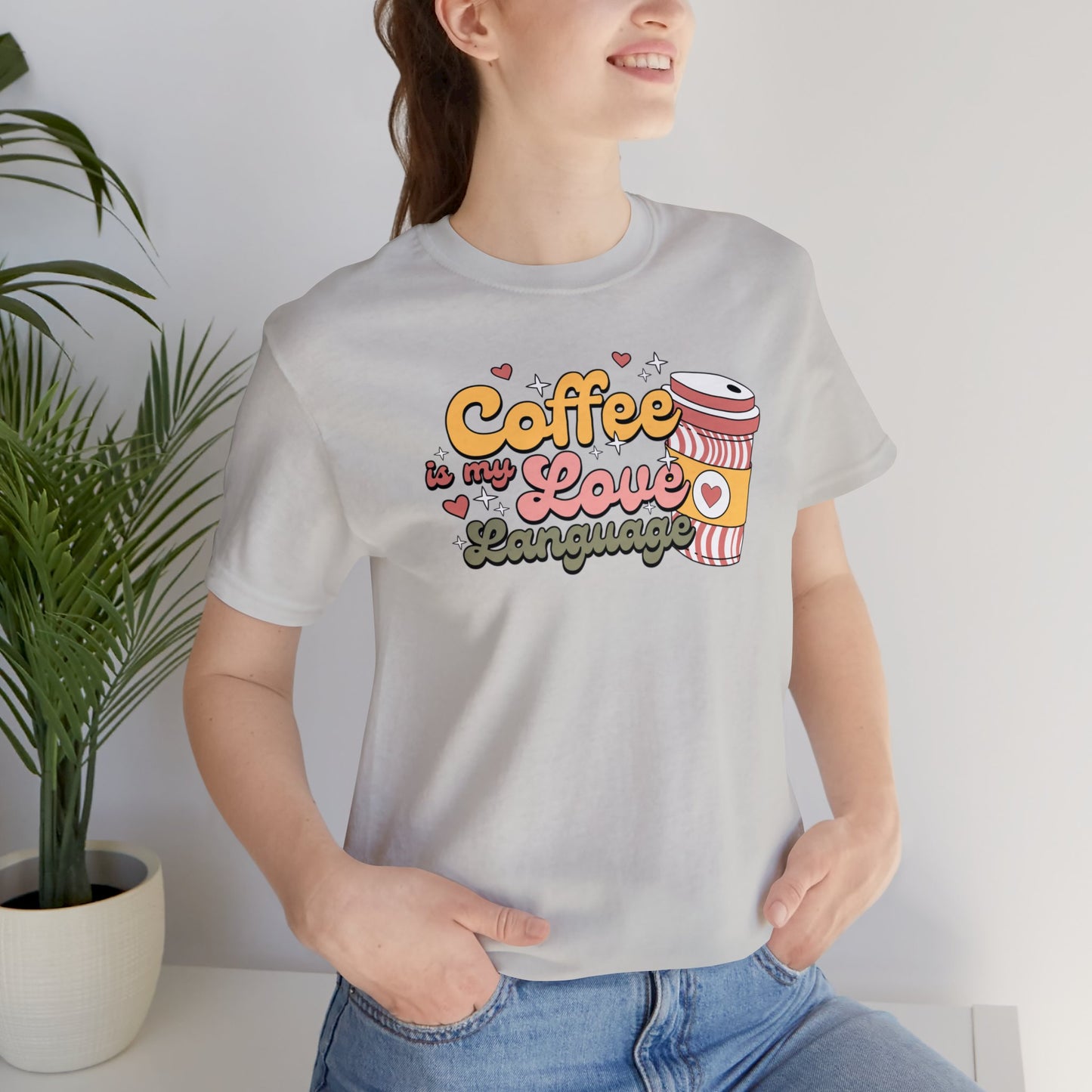 Cute Coffee Shirt Unisex Jersey Short Sleeve Tee