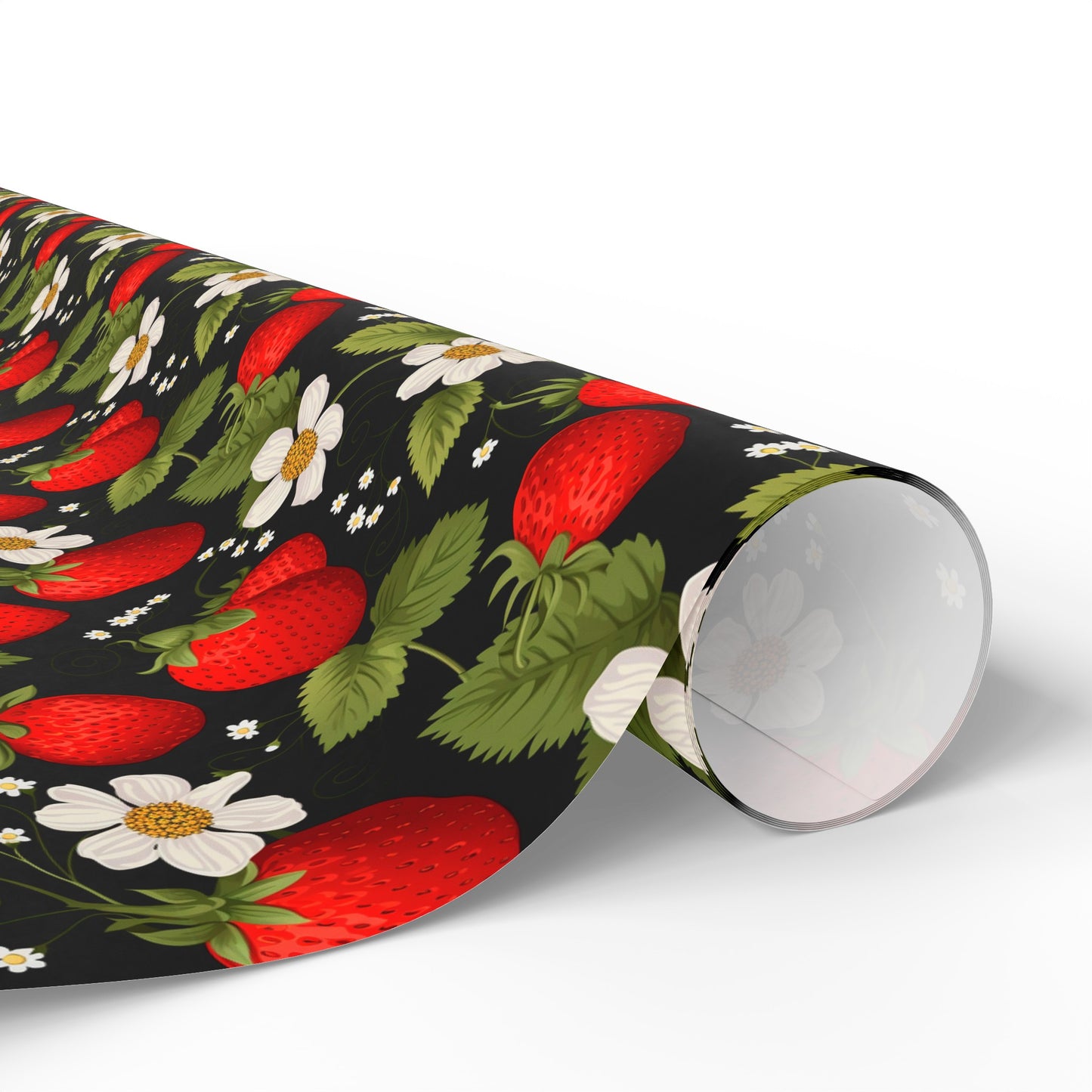 Strawberry Gift Wrapping Paper Holiday Wrapping Paper Christmas Gift Wrapping Paper Gift Paper Birthday Paper