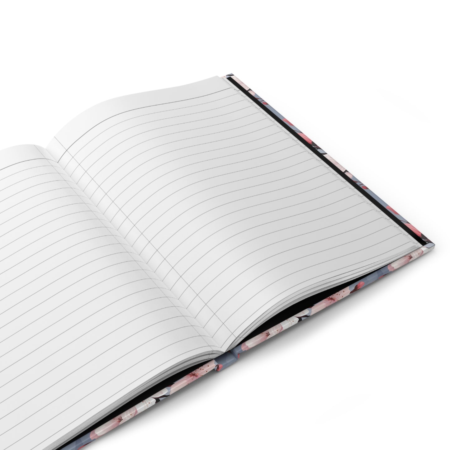 Sakura Cherry Blossom Hardcover Journal — Floral Notebook for Spring, Daily Journaling